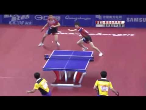 Wang Hao-Zhang Jike vs Jung Young Sik-Kim Min Seok[Men's Doubles Semifinal Asian Games 2010]