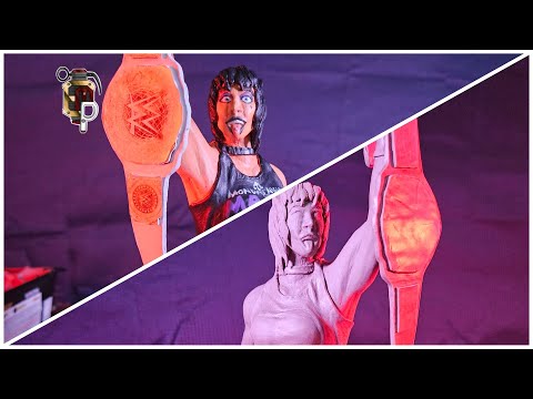 Rhea Ripley Sculpture Timelapse | WWE