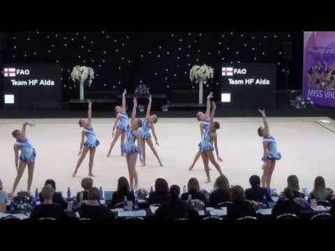 Team HF Alda FAO AGG junior final Miss Valentine 2017