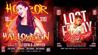 5+ Party Flyers in PSD Photoshop Tutorial Part 2