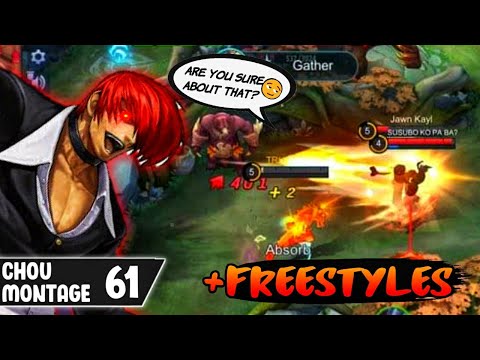 If Moonton Ever Nerfs CHOU, It’s Because Of This MONTAGE🔥 • FreeStyle Chou Montage iNSECTiON - 61