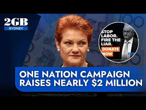 ‘Fire the liar’ | One Nation campaign raises nearly $2 million