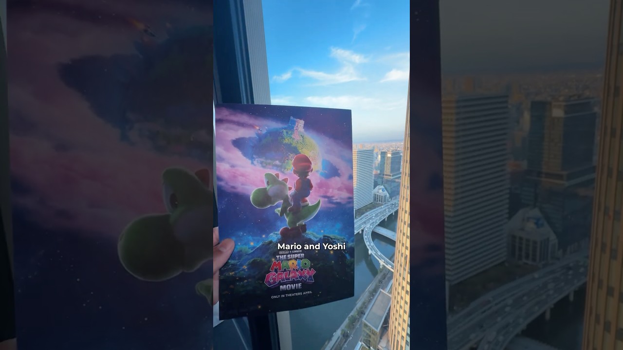 My Super Mario Hotel Room In Osaka Japan!