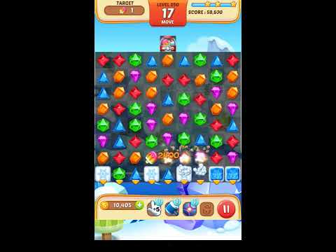 Jewel Match King Level 250 - Walkthrough ( No Booster )