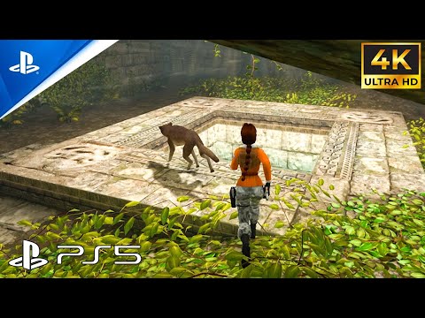 TOMB RAIDER REMASTERED Gameplay (PS5) 4K 60FPS HDR | No Commentary