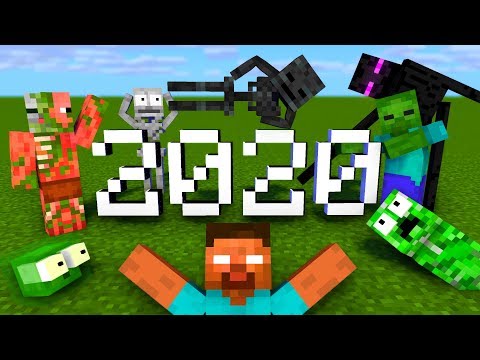 Monster School : Happy New Year 2020 - Minecraft Animation