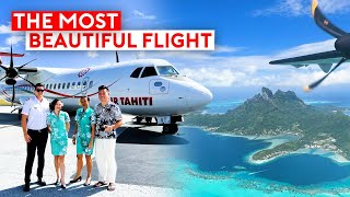 The Most Beautiful Flight – Air Tahiti to Bora Bora
