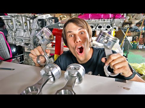 ASSEMBLING HKS FORGED INTERNALS!