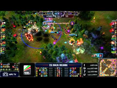 Go4LoL Bulgaria #140 game 1 HSBG vs. SS