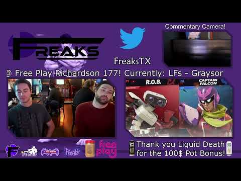 Freaks Richardson 177 Singles LF - Grayson (ROB) vs Bert The Dragon (Captain Falcon) - SSBU