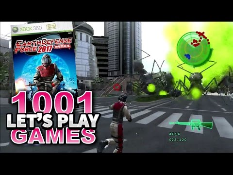 Earth Defense Force 2017 (Xbox 360) - Let's Play 1001 Games - Episode 157