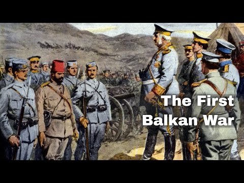8th October 1912: First Balkan War begins when Montenegro declares war on the Ottoman Empire