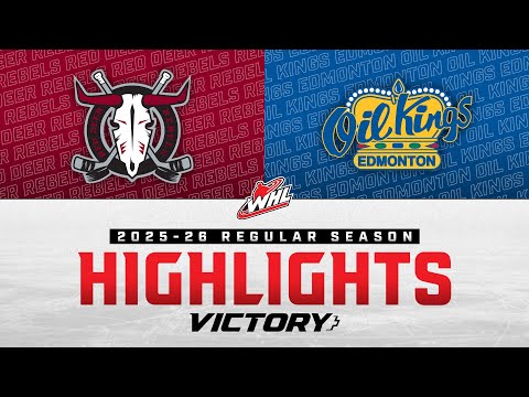 Red Deer Rebels at Edmonton Oil Kings 01/01 | WHL Highlights 2025-26