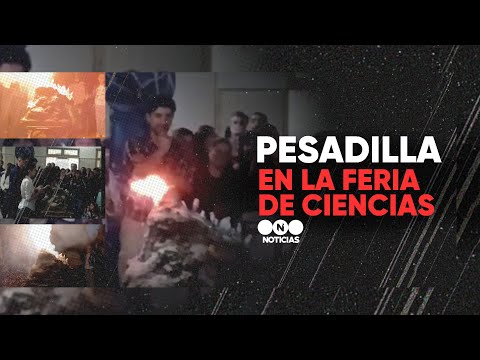 PESADILLA en una ESCUELA: simularon la ERUPCIÓN de un VOLCÁN y EXPLOTÓ - Telefe Noticias