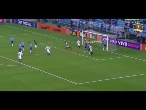 Gremio x Santos (2-1) Gol De Copete (29/06/16) Brasilero 2016 HD