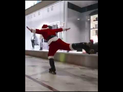 Rullskridsko tomte Rullskridsko tomte