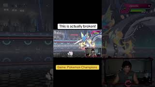 This is broken in Pokemon #pokemon #pokemonchampions