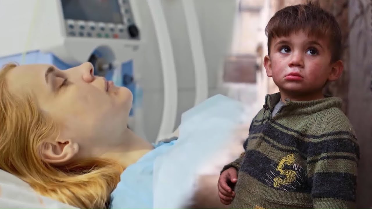 The girl gave a poor boy some food, after a few years this boy saved her life