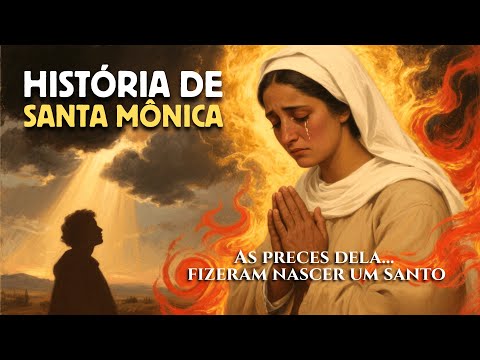 QUEM FOI SANTA MÔNICA? A mãe de Agostinho... Suas Orações converteram o filho em Santo Imortal