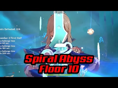 Spiral Abyss Floor 10 With Trash Builds | Genshin Impact