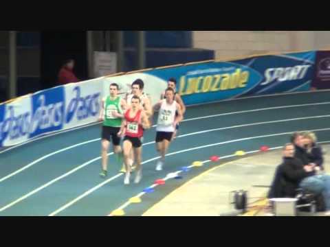 Senior Men's 800m Final Woodies DIY Irish Indoor Athletic Championships Odyssey Arena Belfast