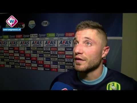 Reactie ADO Den Haag-captain Aaron Meijers na de nederlaag tegen AZ