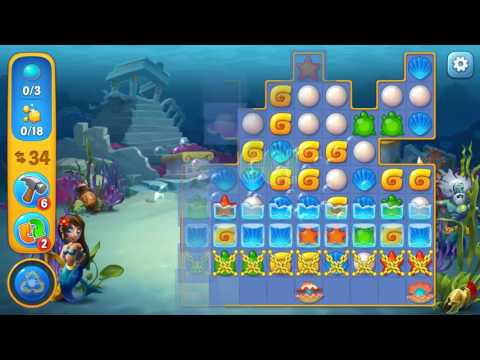 Fishdom level 259 Gameplay (iOS Android)