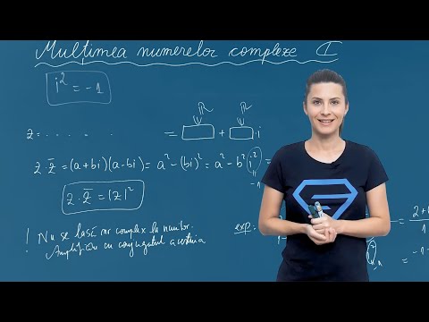 Numere complexe: definiţie, forma algebrică și proprietăţile unui număr complex - Clasa a X-a