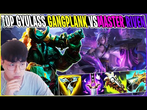 TOP GYULASS Gangplank Vs Riven Masters