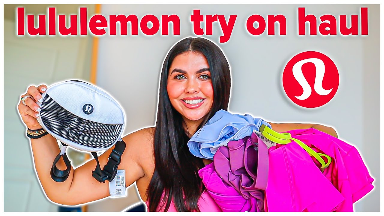 HUGE LULULEMON TRY ON HAUL! NEW COLORS + NEW STYLES! 2022