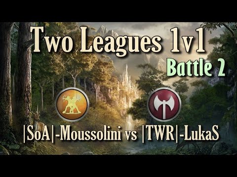 Two Leagues Semi Final Battle 2 |SoA|-Moussolini vs |TWR|-LukaS, Rome Total War