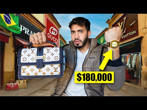 I infiltrated the LUXURY FAKE MARKET in BRAZIL 🇧🇷