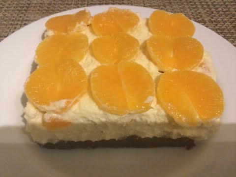 Cheese Cake with Mandarin (No Bake) – Käsekuchen mit Mandarinen (kein Backen)