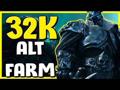 32k Alt Farming Icecrown In WoW BFA 8.3 - Gold Farming, Gold Making Guide