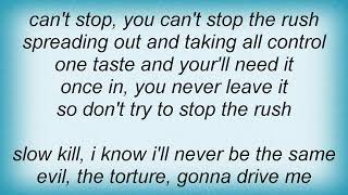 Annihilator - The Rush Lyrics