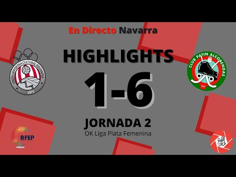 Highlights UDC Rochapea 1 - 6 CP Alcobendas  //  OK Liga Plata Femenina - 21/22