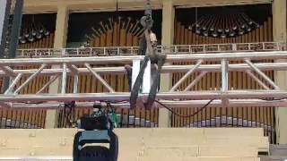 Jared Jacobsen takes the mighty Massey Memorial Organ for a test run.