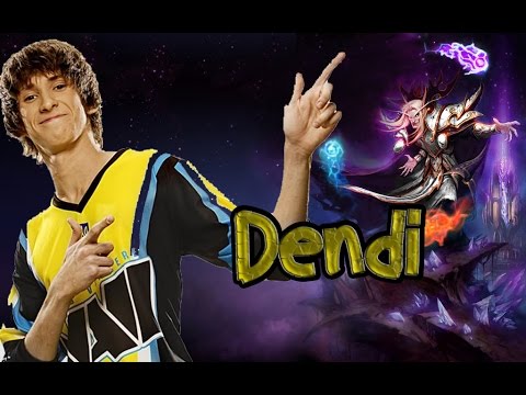 Dota GGwP | Na'Vi Dendi PLaying Invoker [HIGHLIGHTS] MMR