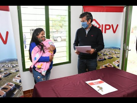El IPV entregó 35 casas en barrio San Calixto