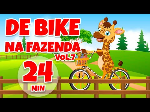 De Bike na Fazenda Vol. 7 - Giramille 24 min | Desenho Animado Musical