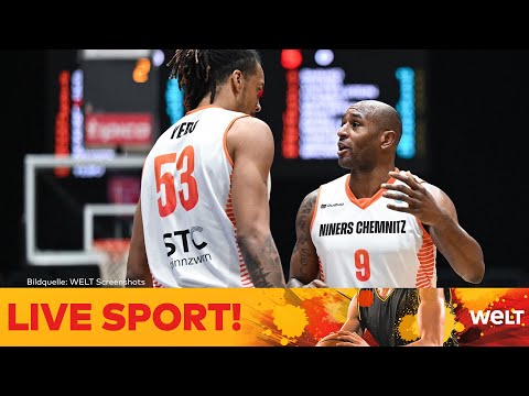LIVE-SPORT: Basketball-Bundesliga – Niners Chemnitz gegen Rasta Vechta | WELT LIVESTREAM