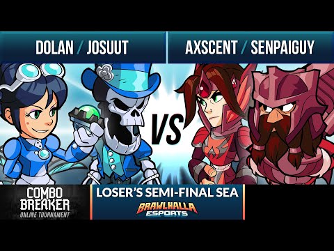 Dolan & Josuut vs Axscent & Senpaiguy - Loser's Semi-Final - Combo Breaker 2020 - 2v2 SEA