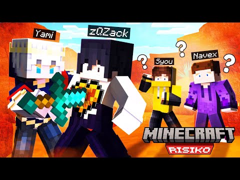 I'M GOING TO GET THE FIRST KILL ON BEST FRIEND IN MINECRAFT RISK!