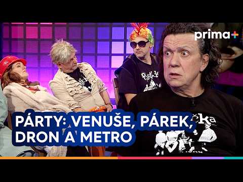 Partička: Párty: Venuše, frankfurtský párek, porouchaný dron a metro