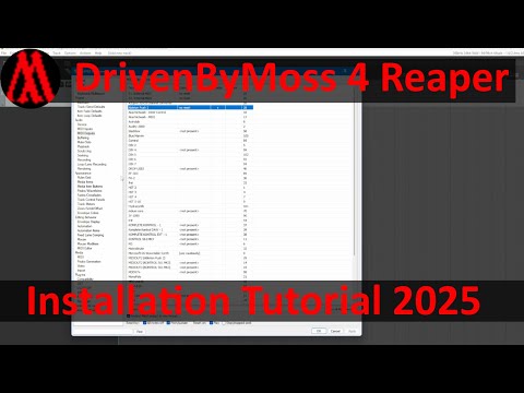 DrivenByMoss 4 Reaper - Installation Tutorial