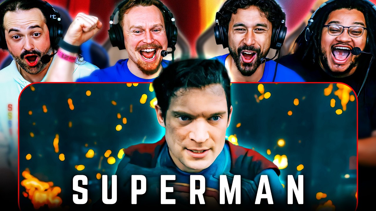 SUPERMAN TRAILER REACTION!! Official Trailer Breakdown | DC Studios | James Gunn