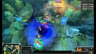 Enigma blackhole+Sandking and Earthshaker