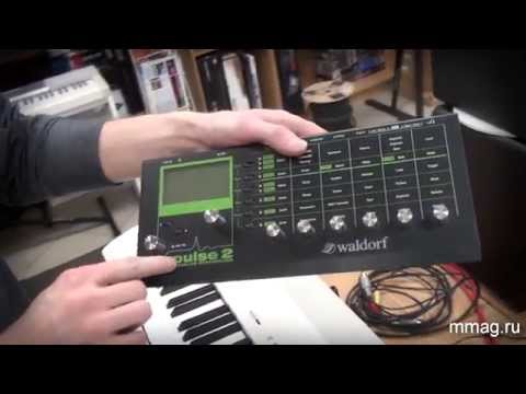 mmag.ru: Синтезатор Waldorf Pulse 2 + цифровое пианино Kawai ES6 - видео-обзор