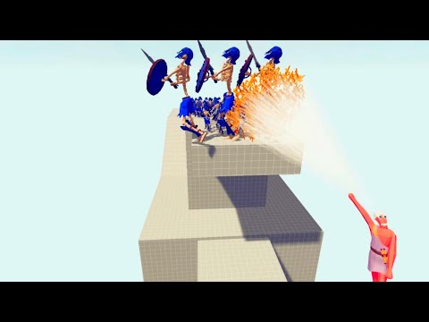 100x SKELETONS + GIANT SKELETONS vs EVERY GOD - TABS