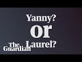 Yanny or Laurel video: which name do you hear? – audio